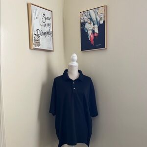 Hogan Black Men Polo Shirt